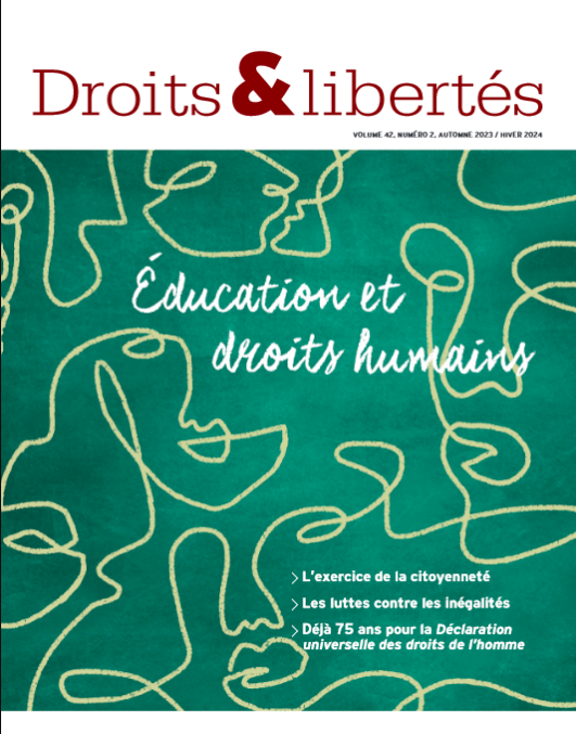 éducation et droits humains revue droits et libertés