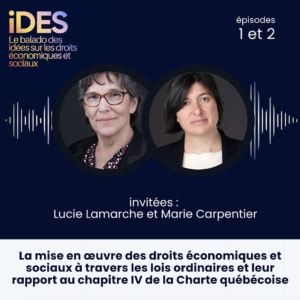 lucie lamarche marie carpentier balado épisodes 1 et 2
